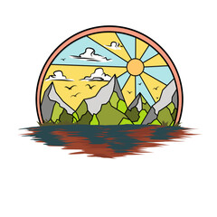 easter egg with chicken and flowers