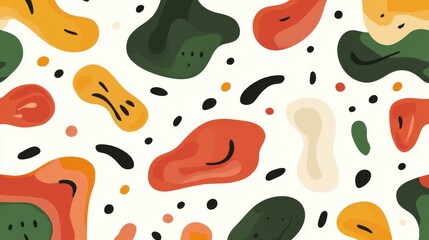 Bright and playful vector patterns, perfect for your next print or digital project, enhancing any brochure or banner design.