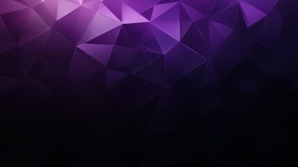 Obraz premium Deep purple geometric backdrop with multicolored hexagonal patterns creates a modern, clean, and vivid illustration.