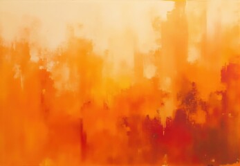 Fototapeta premium Abstract Composition in Orange and Red
