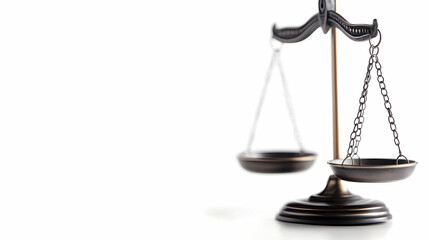 Justice scales balance legal concept