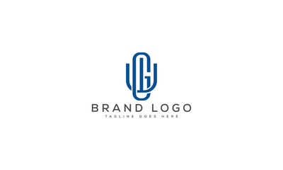 Obraz premium letter WG logo design vector template design for brand.