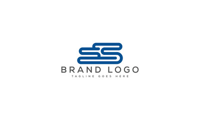 letter SS logo design vector template design for brand.