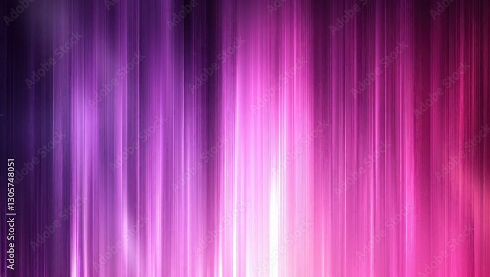Poster abstract background with vibrant purple and pink vertical lines, creating a sense of movement and en