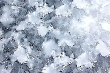 Fototapeta premium Elegant Silver Veined Marble Texture, Abstract Background Illustration