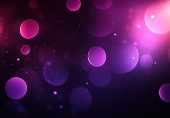 Abstract colorful background with soft circles and bokeh effect in shades of purple, pink, and blue for artistic and creative projects