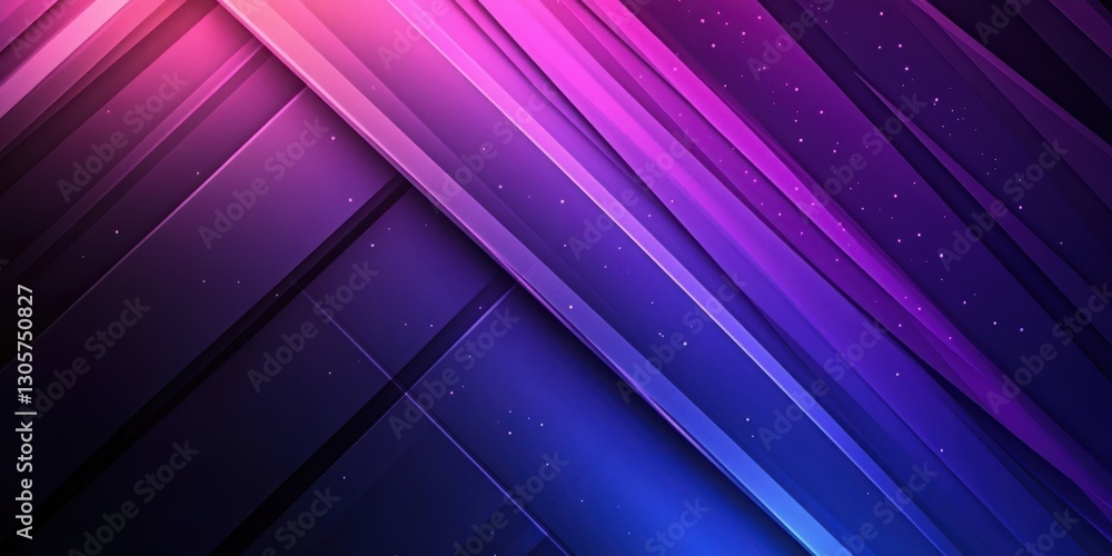 Poster abstract colorful background with vibrant purple and pink diagonal lines creating a modern artistic 