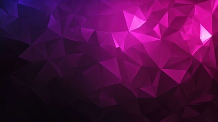 Naklejka premium A striking D image with a polygonal hexagon pattern in rich purple hues, ideal for modern design projects.