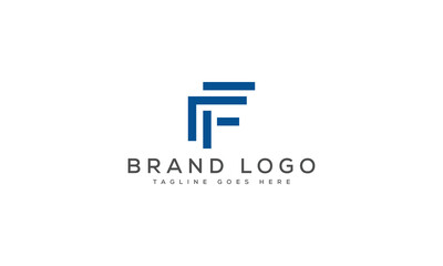 letter FF logo design vector template design for brand.