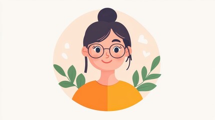 Create a fun avatar with cheerful traits, combining charm and vibrant style for a memorable and unique look.