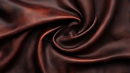 Fototapeta premium Dark maroon and deep brown swirls, rich and luxurious with smooth transitions