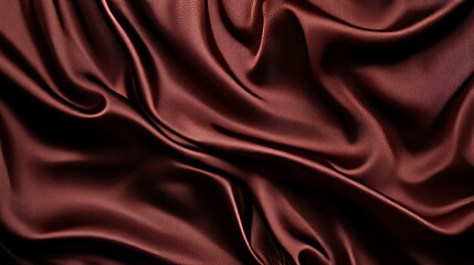 Fototapeta premium Dark maroon and deep brown swirls, rich and luxurious with smooth transitions