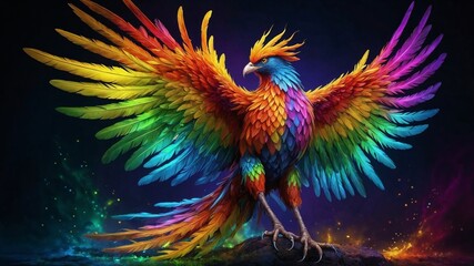 Fenice uccello mitologico 