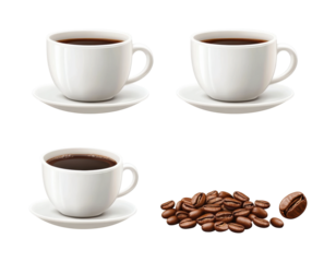 Savoring the art of brewing coffee cozy experience guide inviting atmosphere scenic view aroma and flavor exploration isolated on transparent background