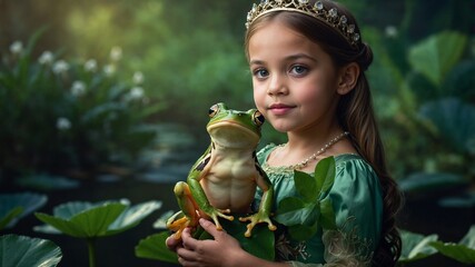 Principessa con ranocchio