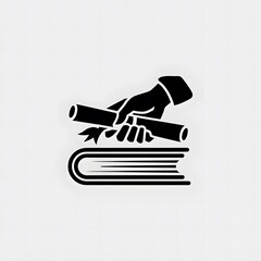 vector illustration of a microphone icon on white background