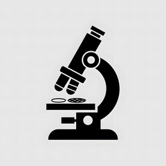microscope vector illustration
