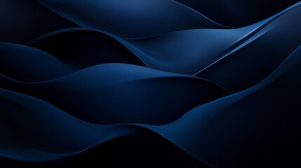 Obraz premium Deep navy and indigo sky, moody and sleek with subtle flowing patterns