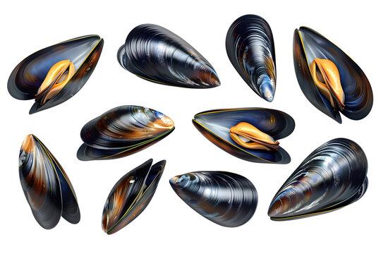 Mesmerizing Bivalve Shells Vibrant Colors and Captivating Textures