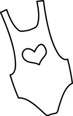 Doodle Children Swimsuit