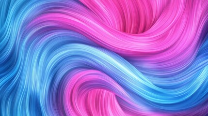Electric magenta and sky blue blend, vibrant and dynamic with smooth blending