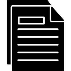 Fototapeta premium Document Icon