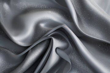 Obraz premium Sophisticated Gray Abstract Art with Glittering Texture and Contemporary Style