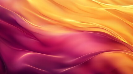 Fototapeta premium Golden yellow and deep magenta blend, rich and dynamic with subtle fluid transitions