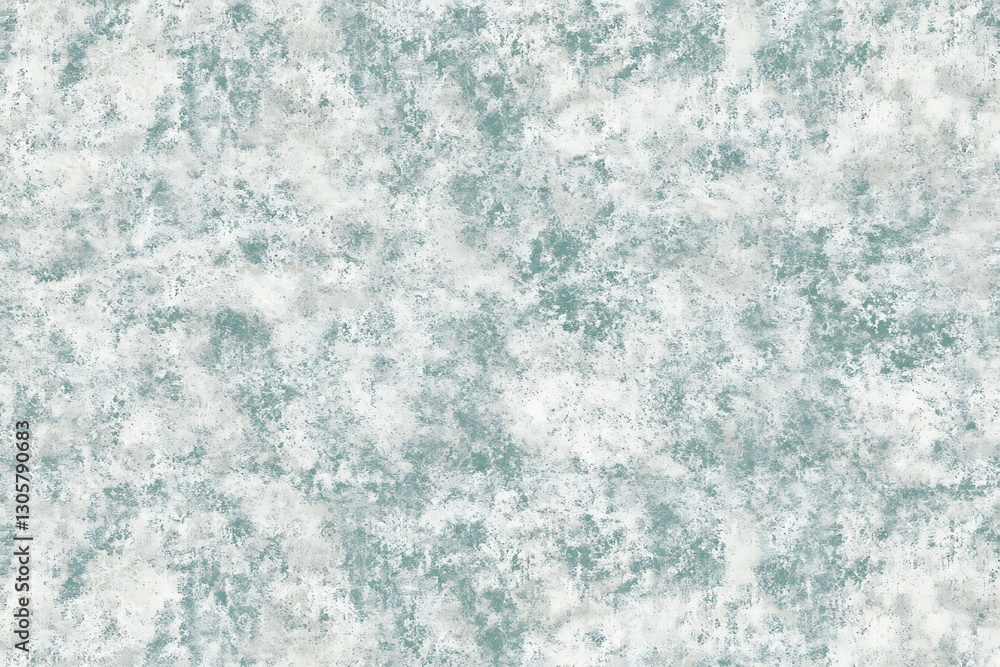 Poster subtle aged texture with soft turquoise and white color palette design