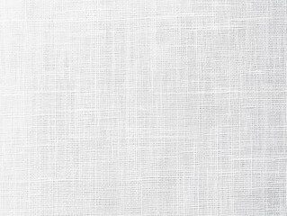 Subtle Light and Shadow on Clean Off-White Linen Texture: Perfect for Backgrounds and Design        