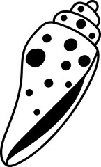 Doodle Sea Shell
