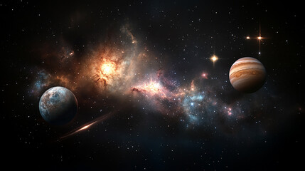 A breathtaking collection of cosmic-themed visuals
