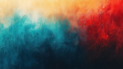 Fototapeta premium A Colorful Abstract Artwork Depicting a Blended Background