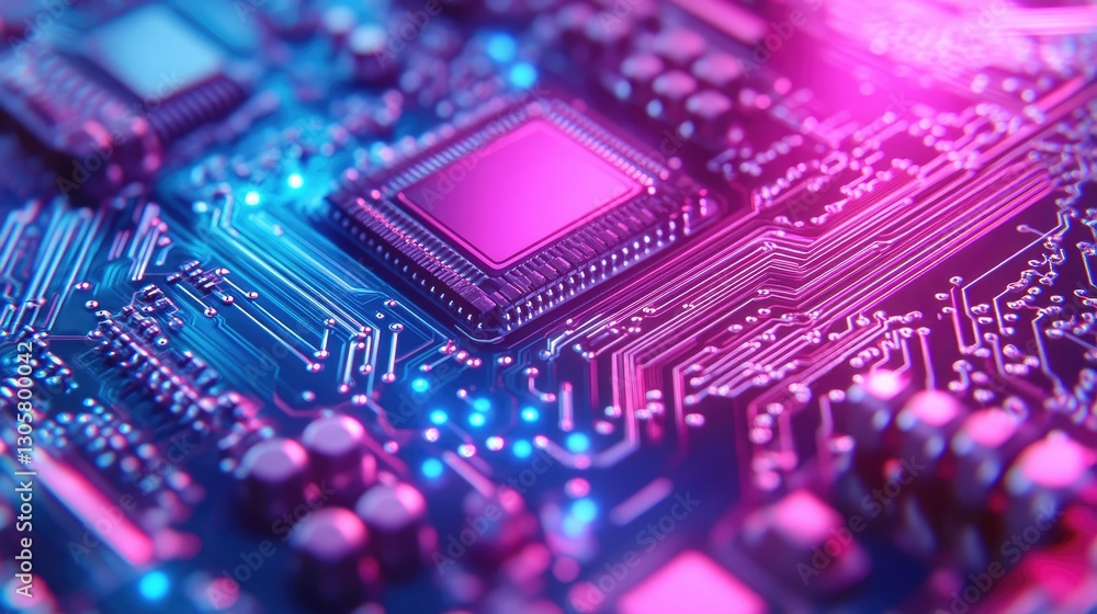 Poster automated optical inspection system detecting surface defects on a circuit board.