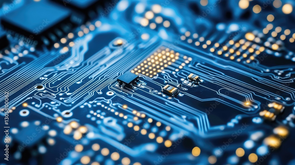 Poster automated optical inspection system detecting surface defects on a circuit board.