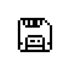 floppy disk design pixel art