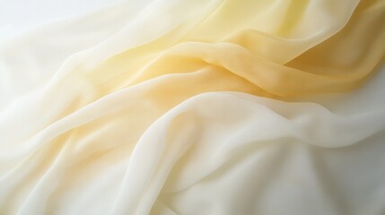 Fototapeta premium Soft pale yellow and ivory gradient, delicate and light with subtle flowing transitions