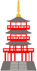 日本の文化的な建物・神社・文化遺産