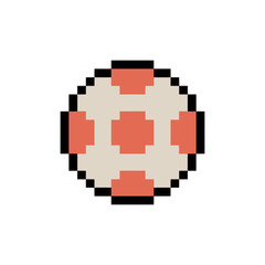 sport football ball pixel art