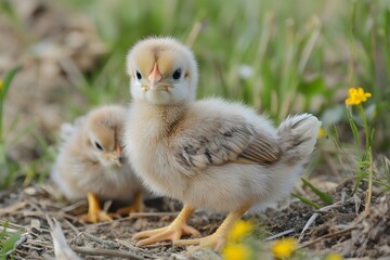 Mini Elegance in the Serama Chicken Yard, the little one is charming with a firm chest and unique style. Preserving beauty in the form of a very attractive chicken