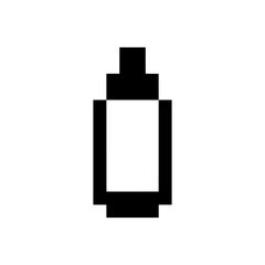 abstract shape retro pixel art