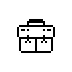 big retro bag pixel art