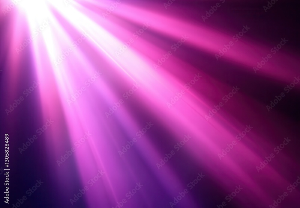 Poster ethereal purple light burst with radiant rays creating a stunning abstract background for creative d