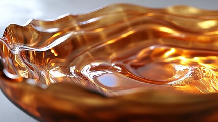 Warm copper and amber swirls, glowing and rich with subtle flowing transitions