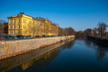 Hradec Kralove, Czech republic - February 20, 2025. Bishop's Grammar School