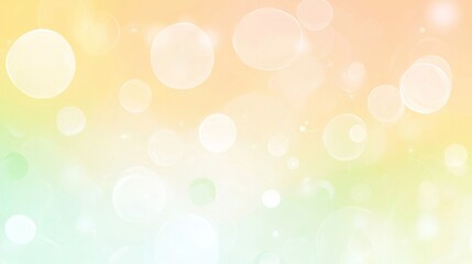 Naklejka premium Delicate Pastel Circles Background Design