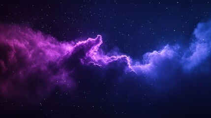 Fototapeta premium A Beautiful Nebula Glowing Amongst Many Sparkling Distant Stars