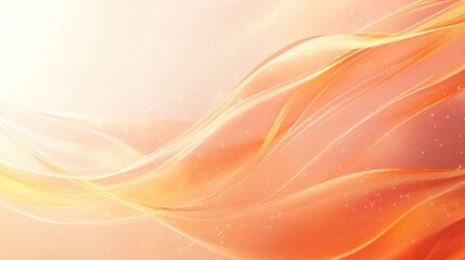 Warm sunset orange and rose gold swirls, glowing and rich with subtle flowing transitions