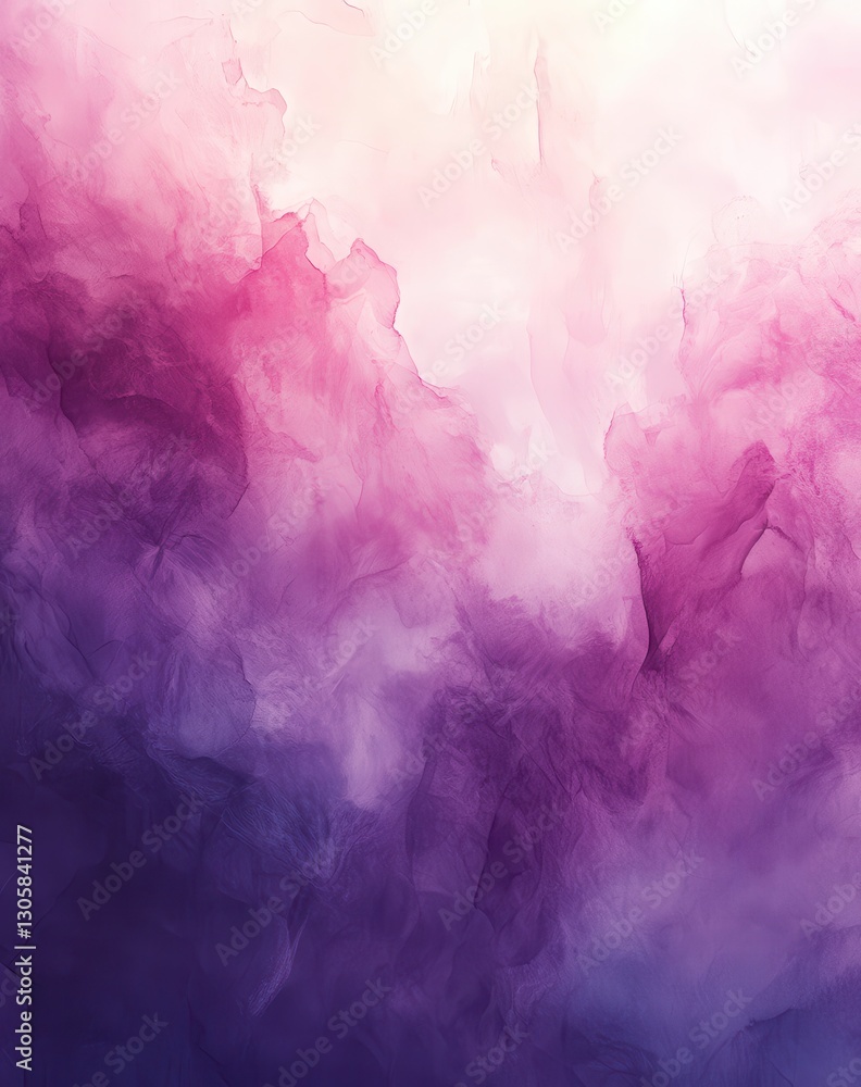 Aufkleber soft abstract background with blended shades of pink and purple creating a dreamy and ethereal atmos
