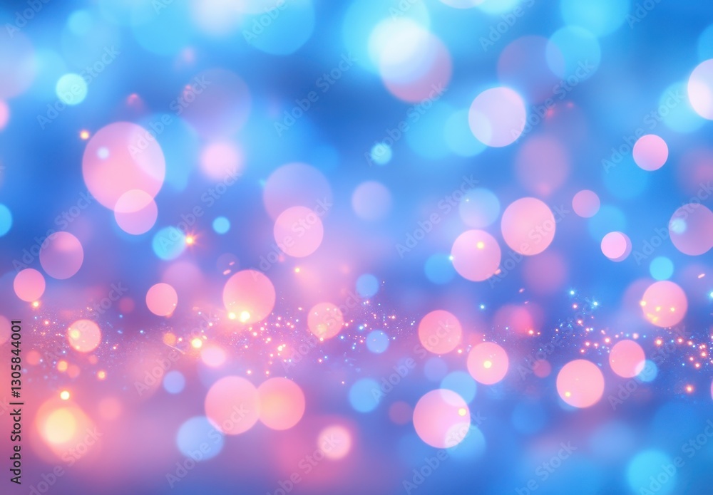 Poster soft bokeh background with colorful lights and dreamy atmosphere enhancing visual aesthetics and cre